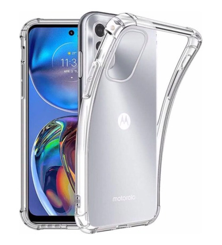 Funda Transparente Flexible Compatible Con Motorola Variedad