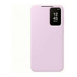 Galaxy S23+ Smart Clear View Wallet Cover Lilac