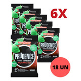 Preservativo Prudence Extra Grande Morangao Xxg 58 Mm C/6