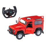 Land Rover Defender Control Remoto 1:14 Roja