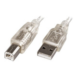 Cable Usb 2.0 A/b Conectar Impresoras Scanners A Pc 2mts