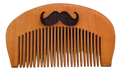 Pente De Madeira Barba Cabelo Bigode Personalizado Sua Logo