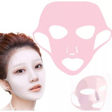 Mascara Silicone Anti Acne Rugas Rosto Face Reutilizável