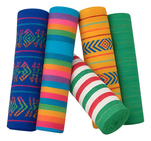 25 M Rollo Cambaya Tela Mexicana Remate Ultimas Piezas 80 Cm