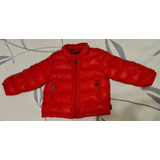 Campera Litlle Akiabara Bebe 12 Meses Color Roja. 