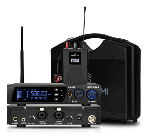 Monitoreo Sistema Gc Er102 1 Canal In Ear Con Bluetooth