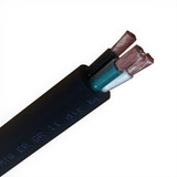 Cable Encauchetado 3 X 12 Awg Negro Rollo X 50 Metros.