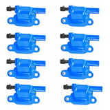 Ena Set Of 8 Square Ignition Coil Pack Compatible With Gmc S