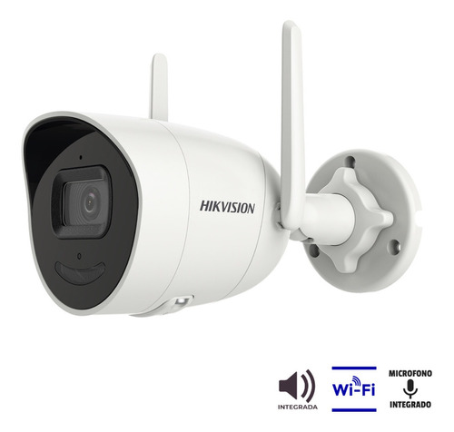 Camara Bala Hikvision Ip 2mp 30 Mts Ir Exterior Inalambrica