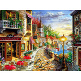 Diamond Painting Diy 5d Risstorante Italia