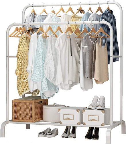 Rack Armable Ropa Organizador Closet Hogar Guardaro Ganchos