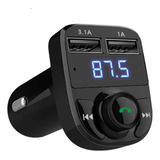 Receptor Bluetooth Autos Transmisor Fm Mp3 Carga Rapida Usb