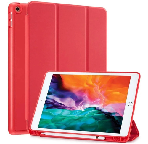 Funda Estuche Smart Case Con Espacio Pencil Para iPad 8 10.2