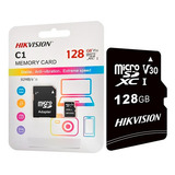 Memoria Micro Sd 128gb Hikvision Shdc Clase 10 + Adaptador