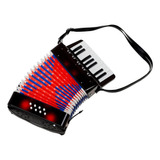 17-key 8 Bass Accordion Kids Instrumento Musical De Juguete