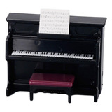 Piano Para Casa De Bonecas Com Banco, Instrumento Musical,