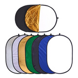 Flex Reflector Luz Flash 7 Colores En 1  60cm* 90cm 