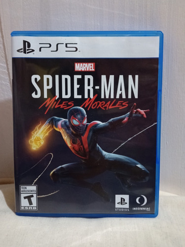 Juego Spiderman Miles Morales Ps5 Playstation 5