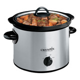 Crock-pot 3 Cuartos De Olla De Cocción Lenta Manual, Acero I