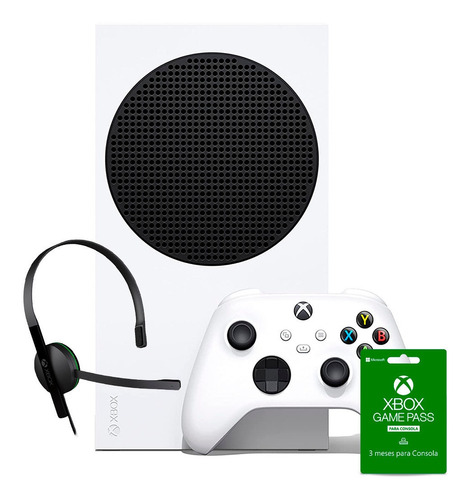 Consola Xbox Series S 512gb Blanca Incluye Game Pass 3 Meses