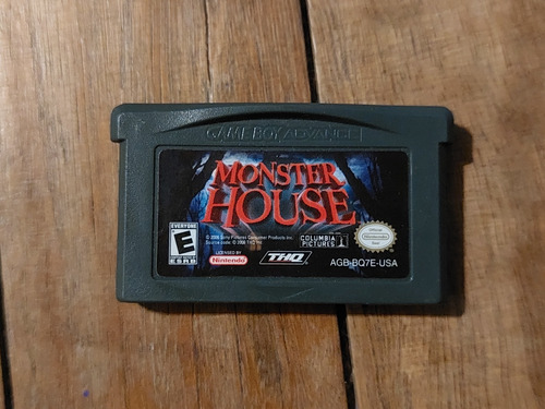 Gba Juego Original Monster House Nintendo Game Boy Advance
