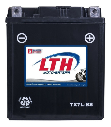 Batería Moto Lth Dinamo Utilitaria 150cc - Tx7l-bs