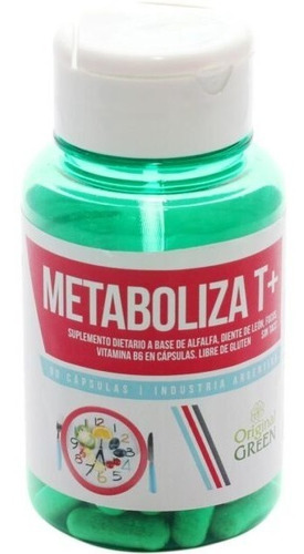 Metaboliza T+   Adelgazar Activando Metabolismo + Celulitis.