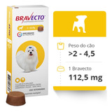 Bravecto Antipulgas E Carrapatos Cães De 2 A 4,5kg Promoção