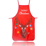 Delantal Navideño Color Pinafore Clean Pinafore Merry