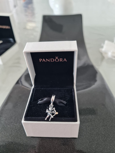 Charm De Prata E Ouro Cupido - Pandora