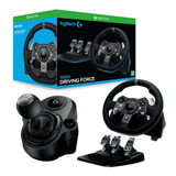 Volante Logitech G920 + Câmbio Driving Force Shifter P/ Xbox