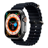 Smartwatch Reloj Inteligente Tactil 49mm, Negro