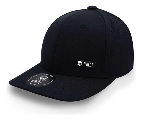 Gorra Omee Antrax Negro Cerrado