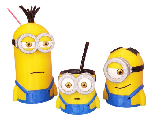 Set Mate Minions - Impresion 3d