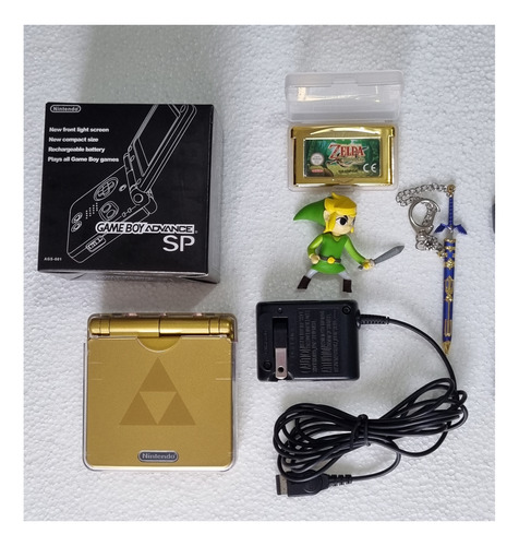Nintendo Game Boy Advance Sp Gba Edición Zelda + 4 Obsequios