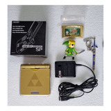 Nintendo Game Boy Advance Sp Gba Edición Zelda + 4 Obsequios