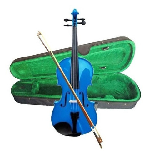 Violin Palatino 4/4 Con Estuche Y Accesorios Pacific Blue