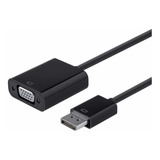 Monoprice Adaptador Activo Displayport 1.2a A Vga, Negro (11