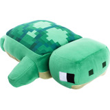 Mattel Minecraft Plush Turtle Figura De Animales De Peluche
