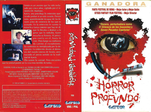 Horror Profundo Vhs The Ugly 1997 Paolo Rotondo