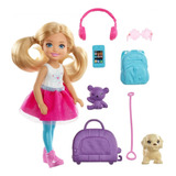 Barbie Chelsea Travel Con Ccesorios - Original Barbie Mattel