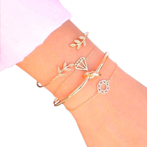 Conjunto De Pulseiras Boas Vibrações