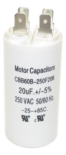 Condensador Capacitor Circular 20uf 400 500 450v Cbb60 Cbb65