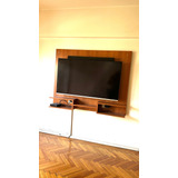 Mueble Rack Tv Lcd Soporte Pared Living Dormitorio Repisa