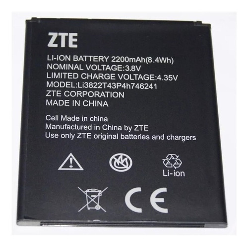Pila Bateria Compatible Zte A465