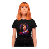 Camiseta Selena Estampado De Manga Corta Oferta Hoy