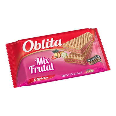 Oblea Galletita Oblita Mix Frutal 50g Caja X 48u | MercadoLibre
