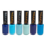 Kit Esmalte Fanny Com 6 Cores Sortidas Promoção Lançamento