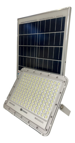 Reflector Led Solar 200w Luz Blanca Tipo Lupa