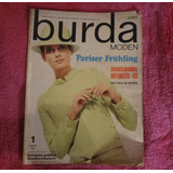 Burda Moden - Januar 1968  Con Anexo En Español  